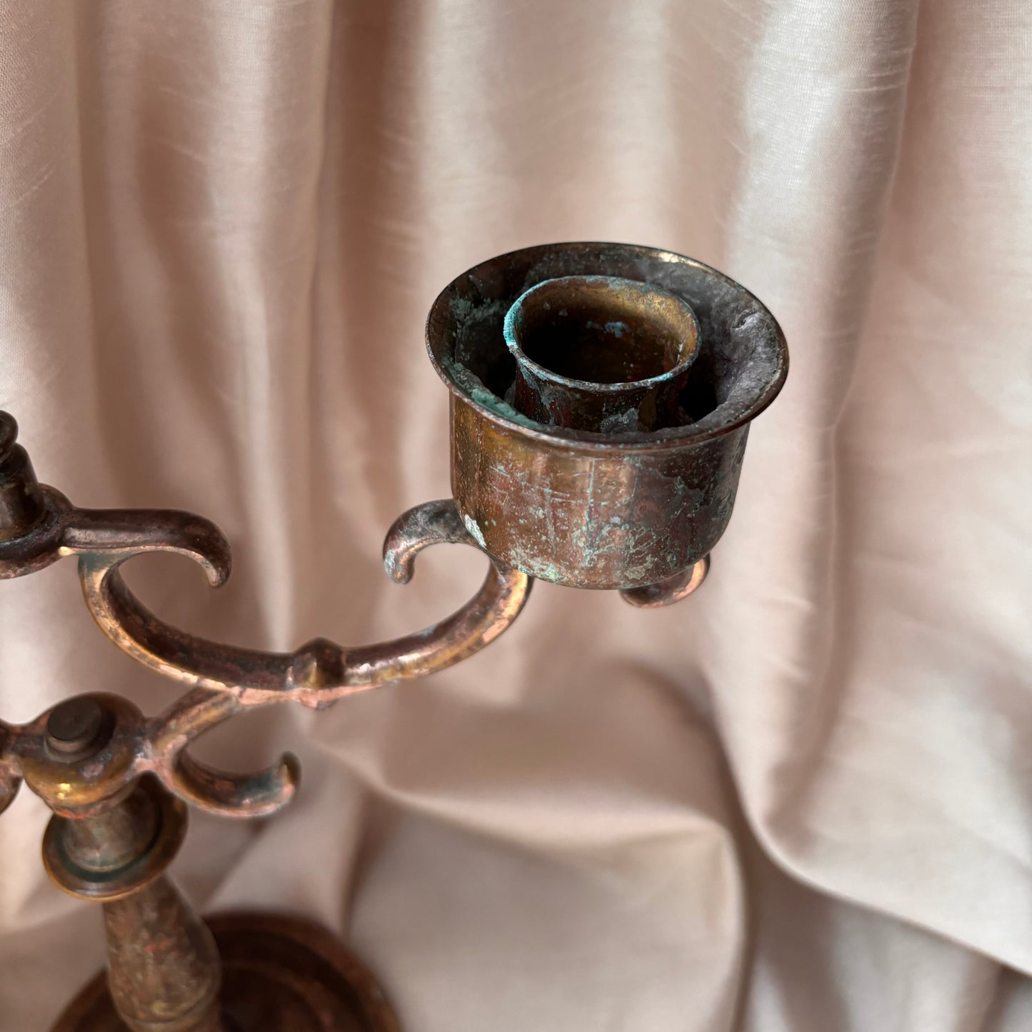 Baldwin Brass Ornate Candelabra