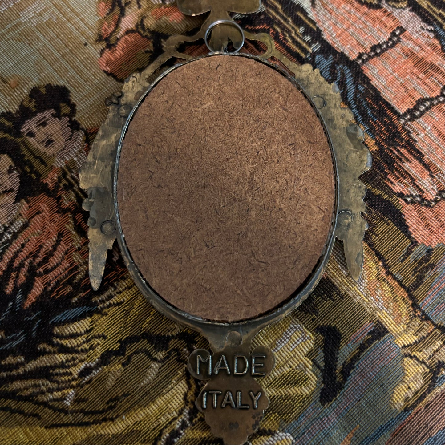 Pair of Ornate Brass Italian Frames