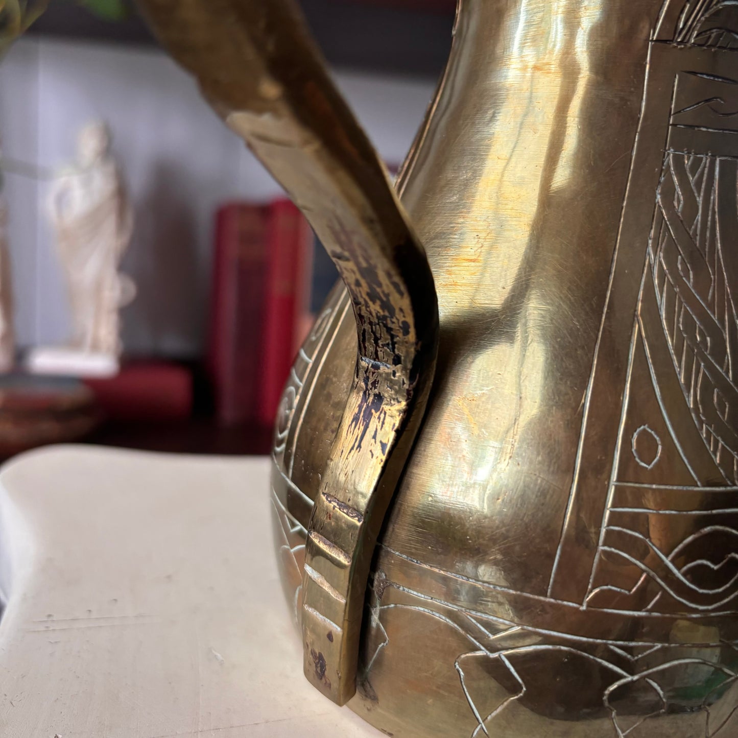 Arabic Dallas Brass Coffee Pot