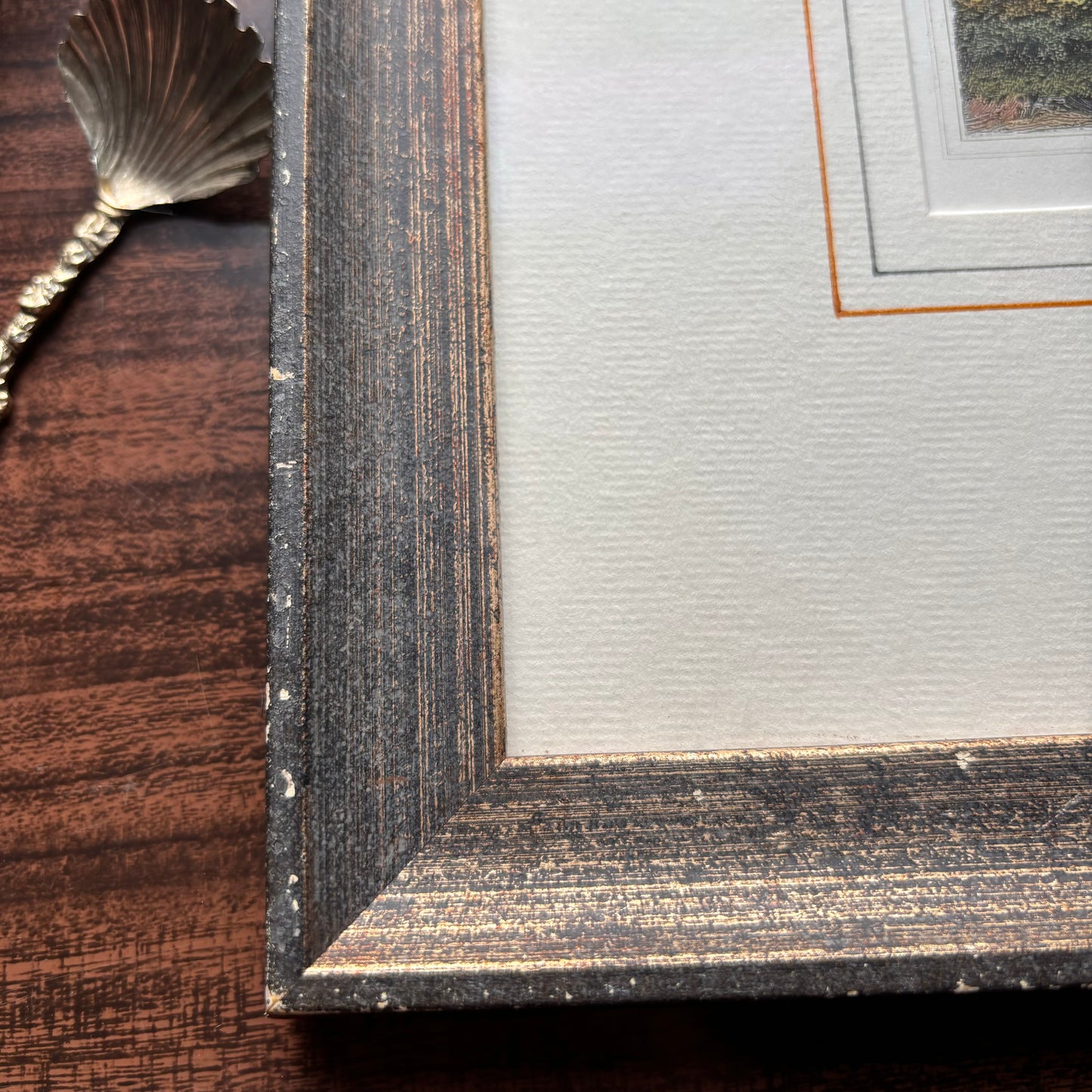 Heidelberg Castle Ruin Print w Frame