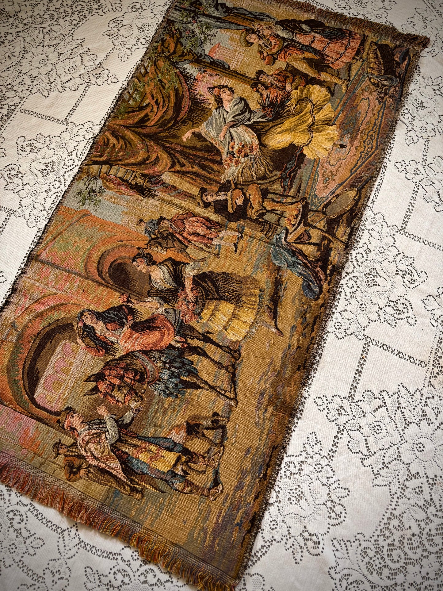 Spanish Flamenco Dancer Tapestry