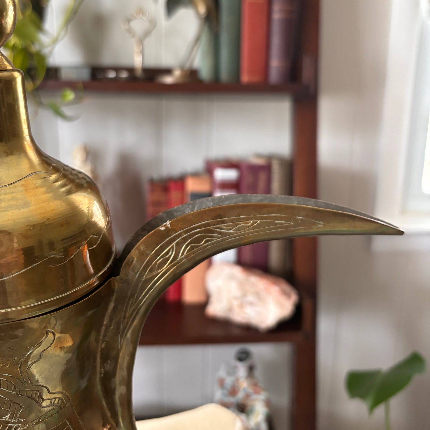 Arabic Dallas Brass Coffee Pot