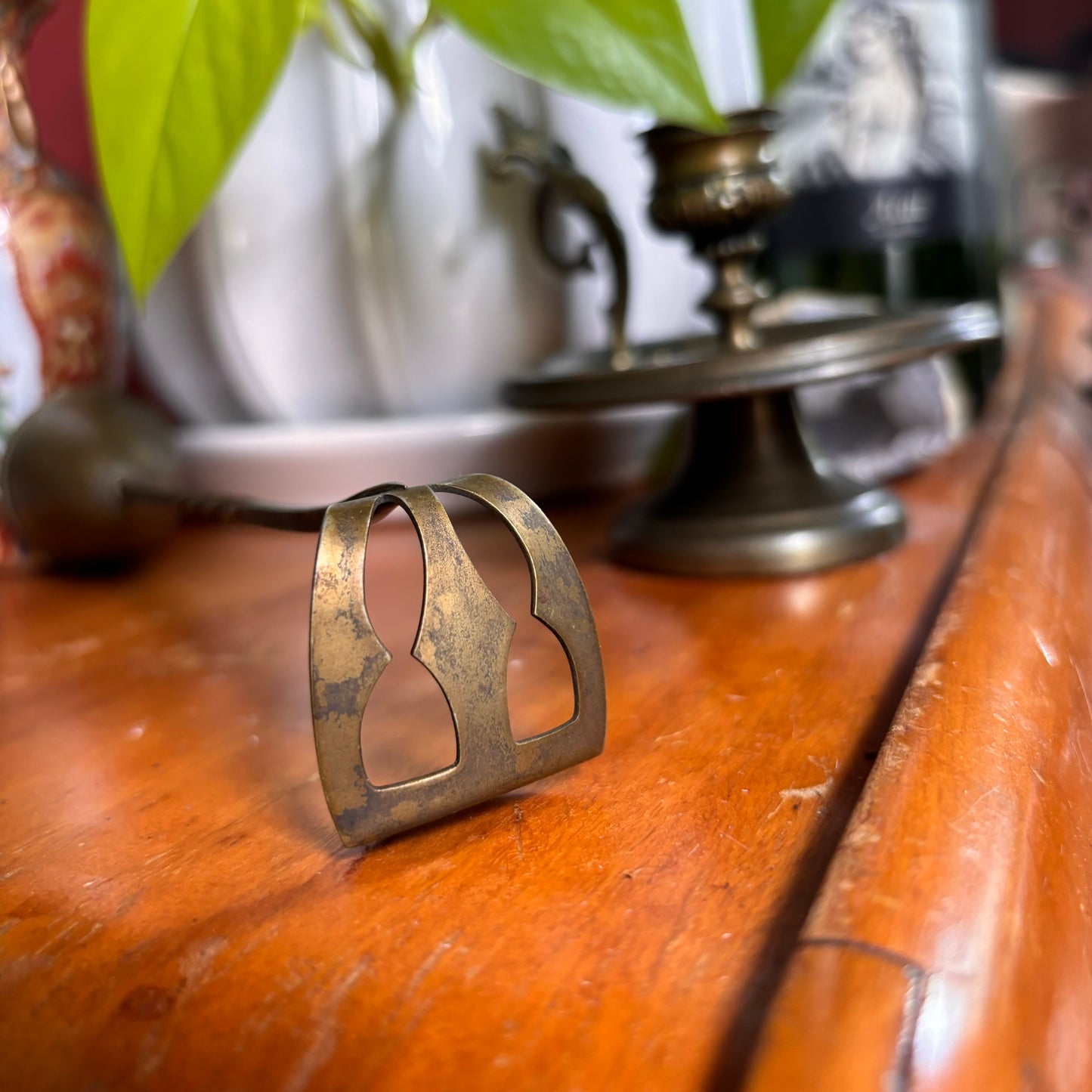 Brass Candle Snuffer