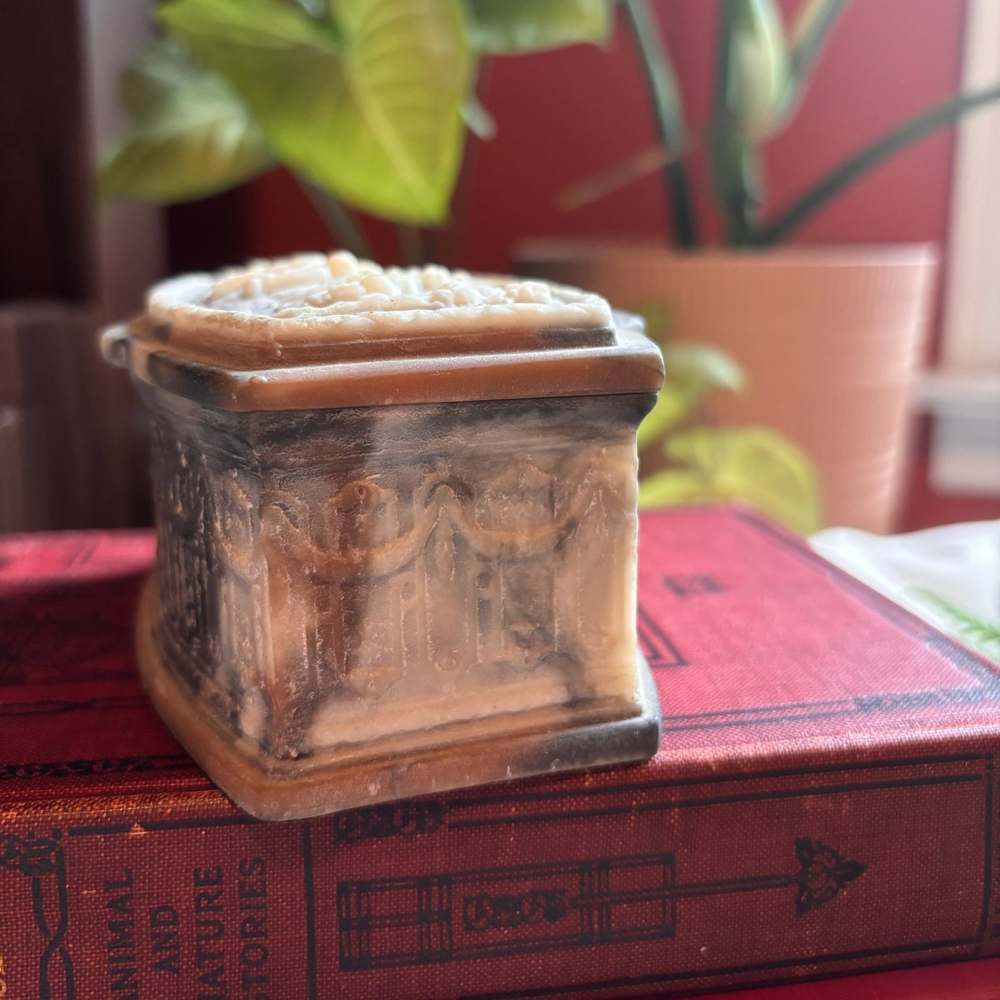 Italian Incolay Stone Box