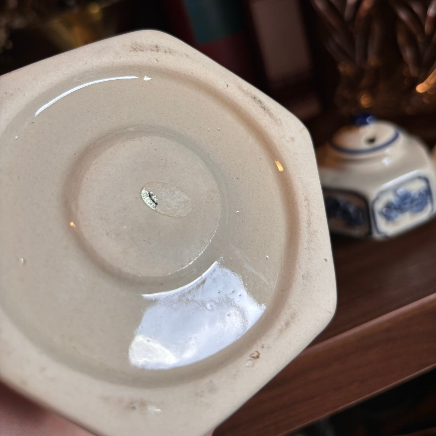 Ceramic Floral Teapot Oil Warmer