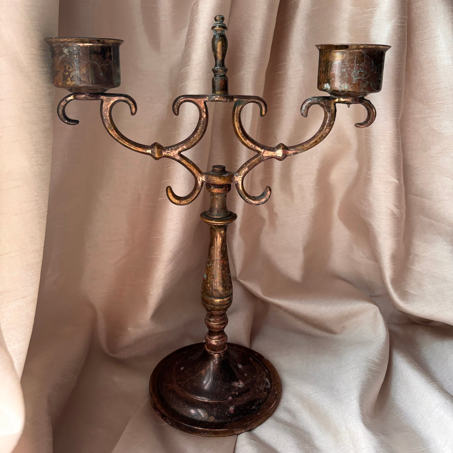 Baldwin Brass Ornate Candelabra