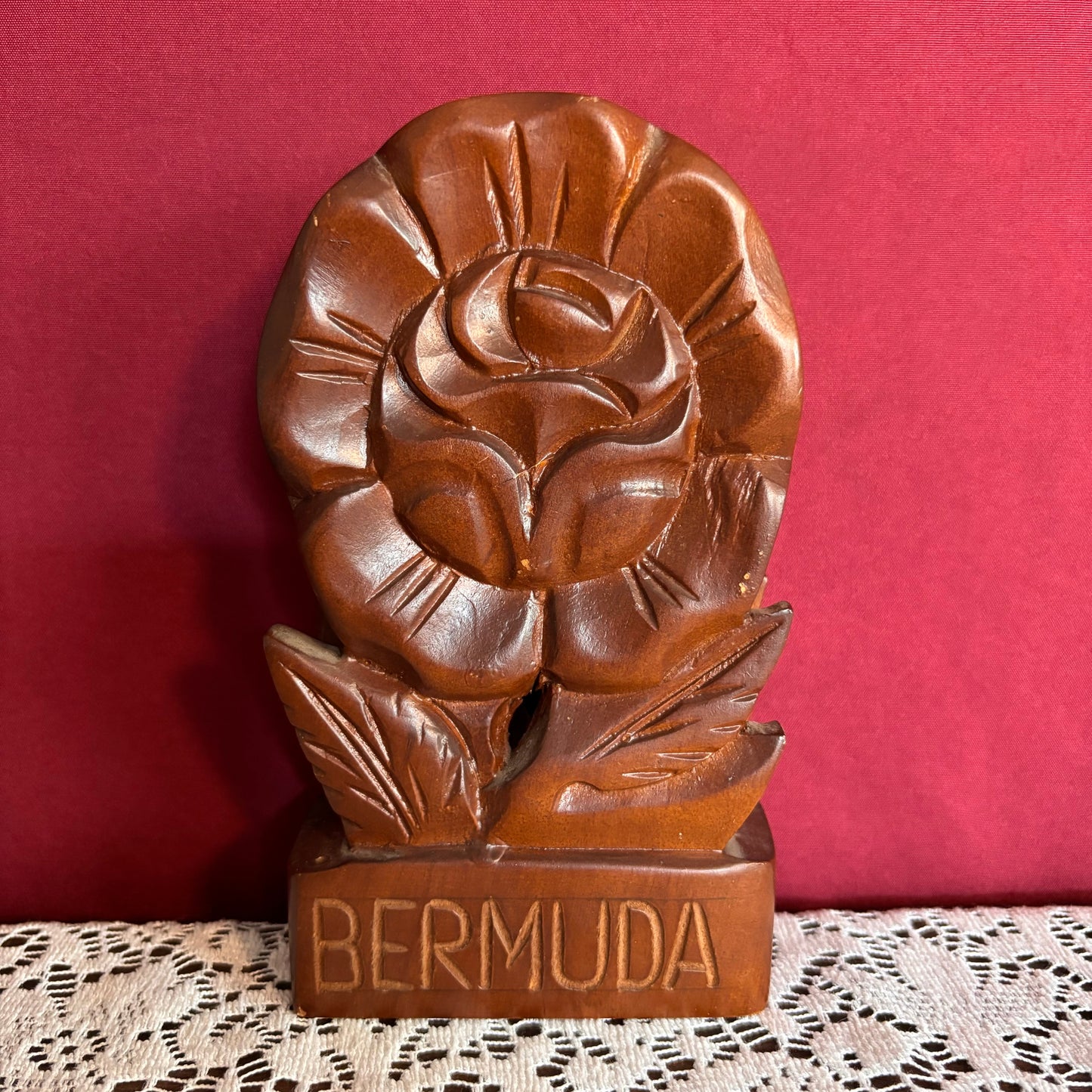 MCM Wood Napkin Holder