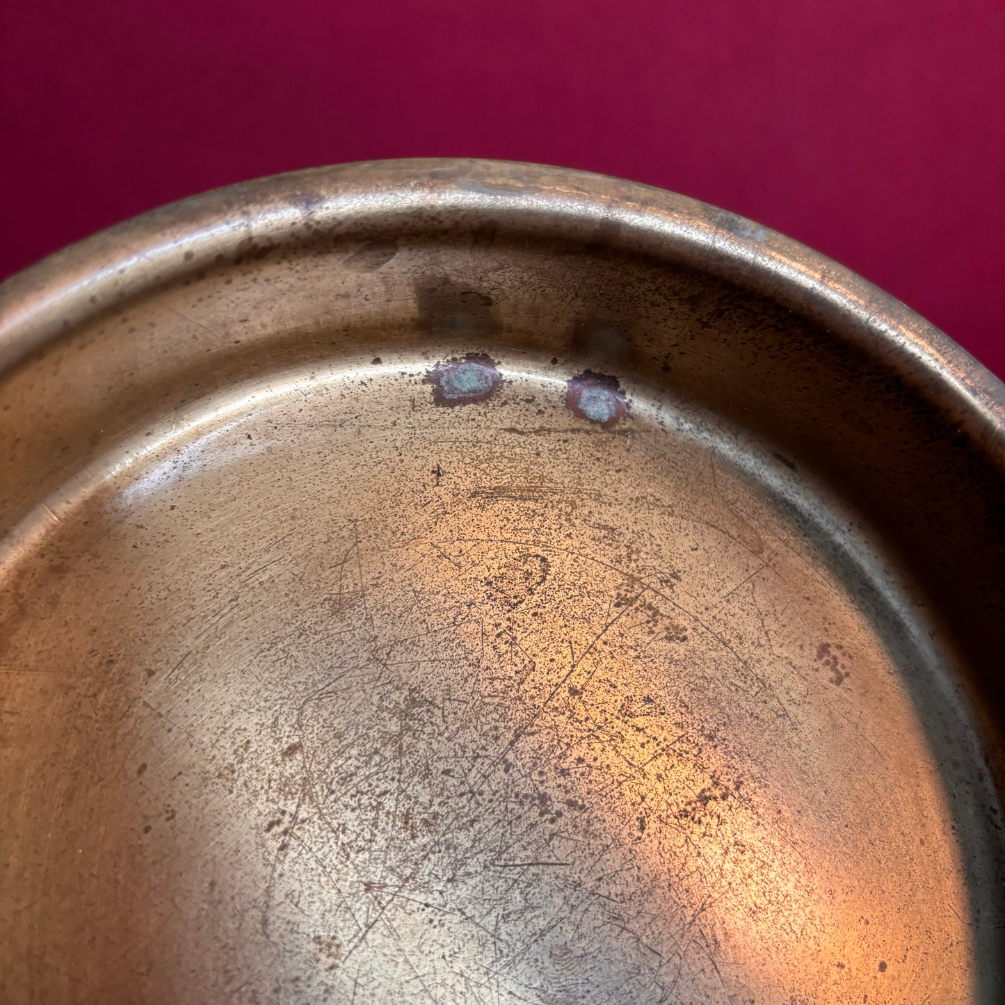 “Silent Butler” Brass Crumb Catcher