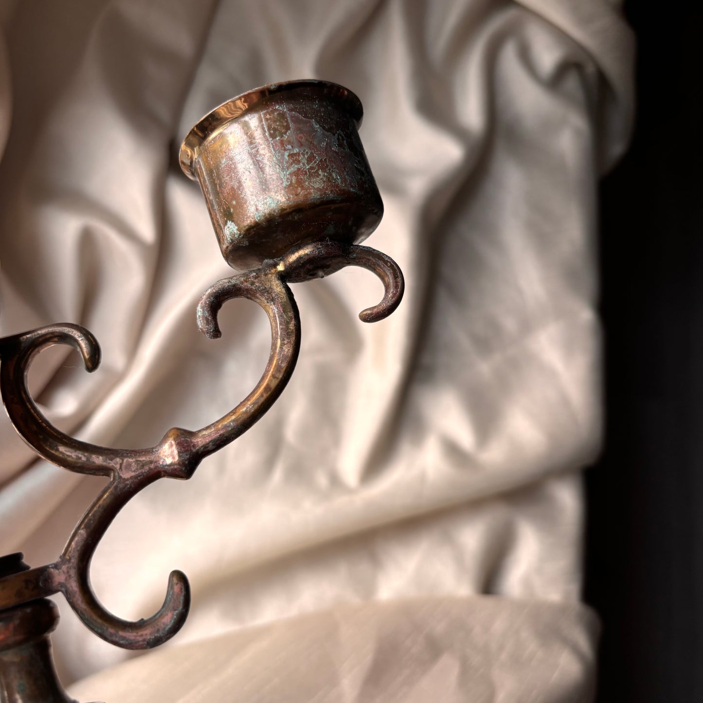 Baldwin Brass Ornate Candelabra