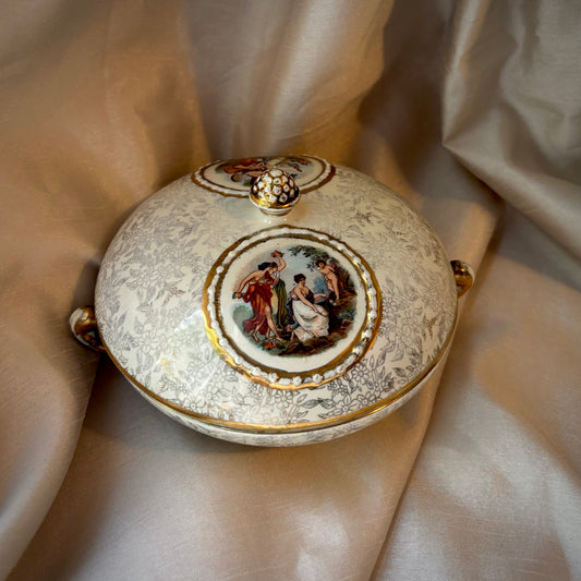 Empire Ware England Shelton Porcelain Dish With Lid