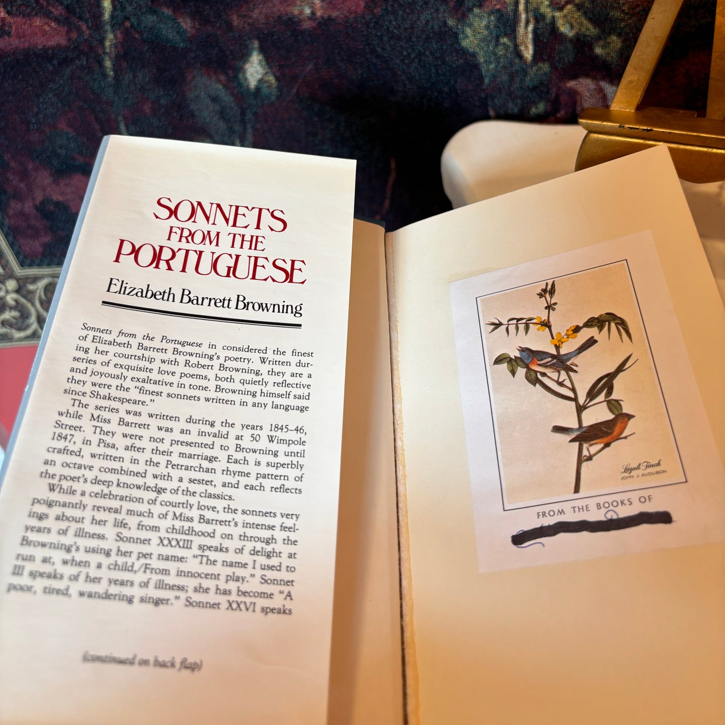 Sonnets From The Portuguese Hardcover