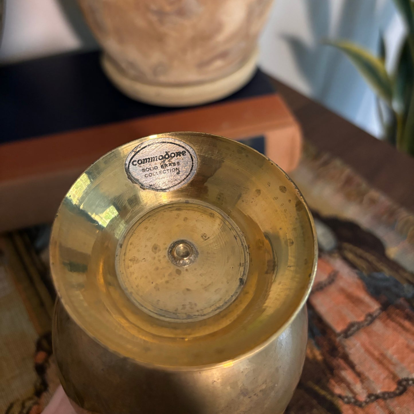 Brass Pitcher with Handle
