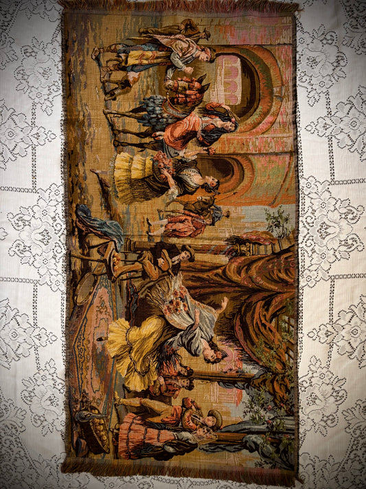 Spanish Flamenco Dancer Tapestry