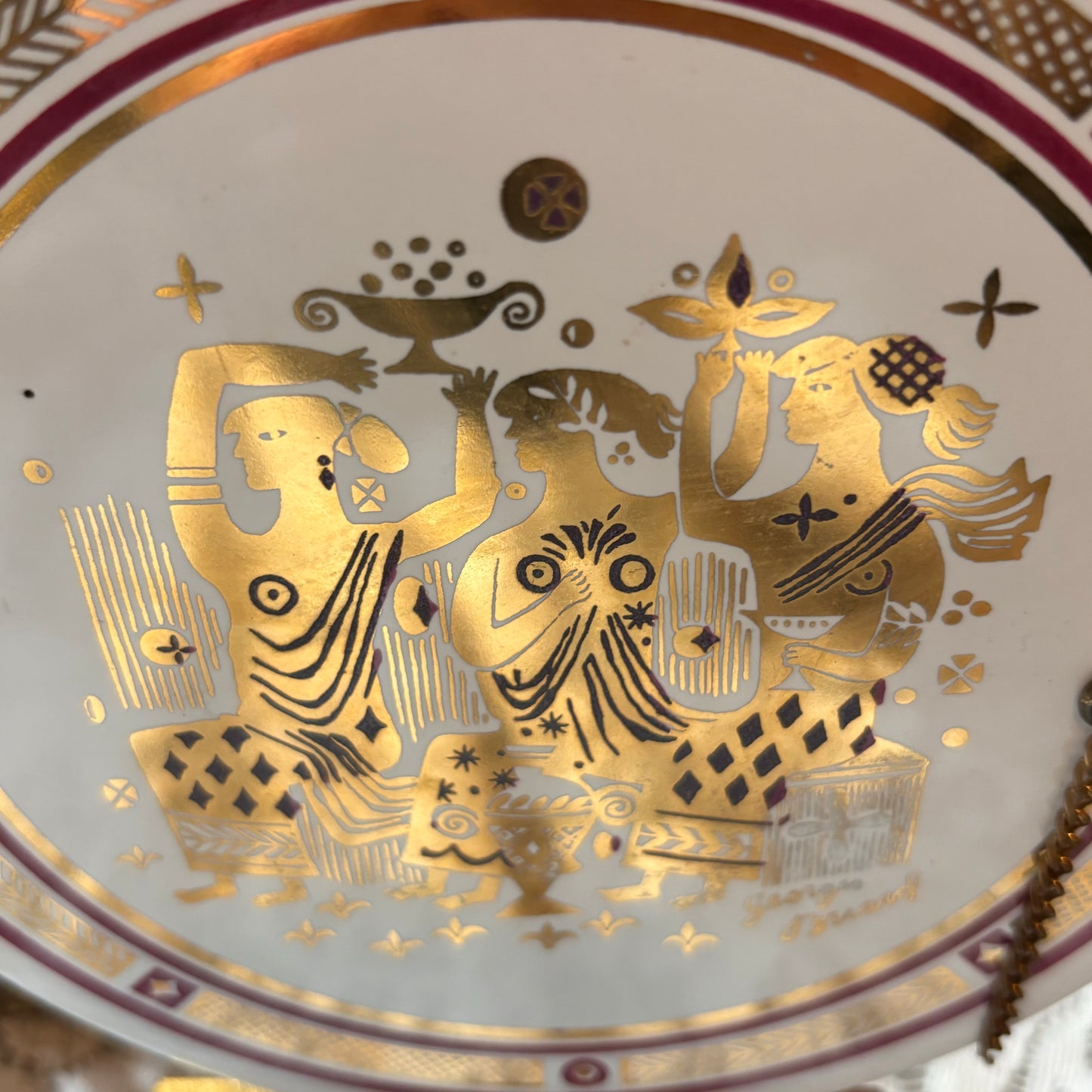 Georges Briard “Olympia” Cheeseboard