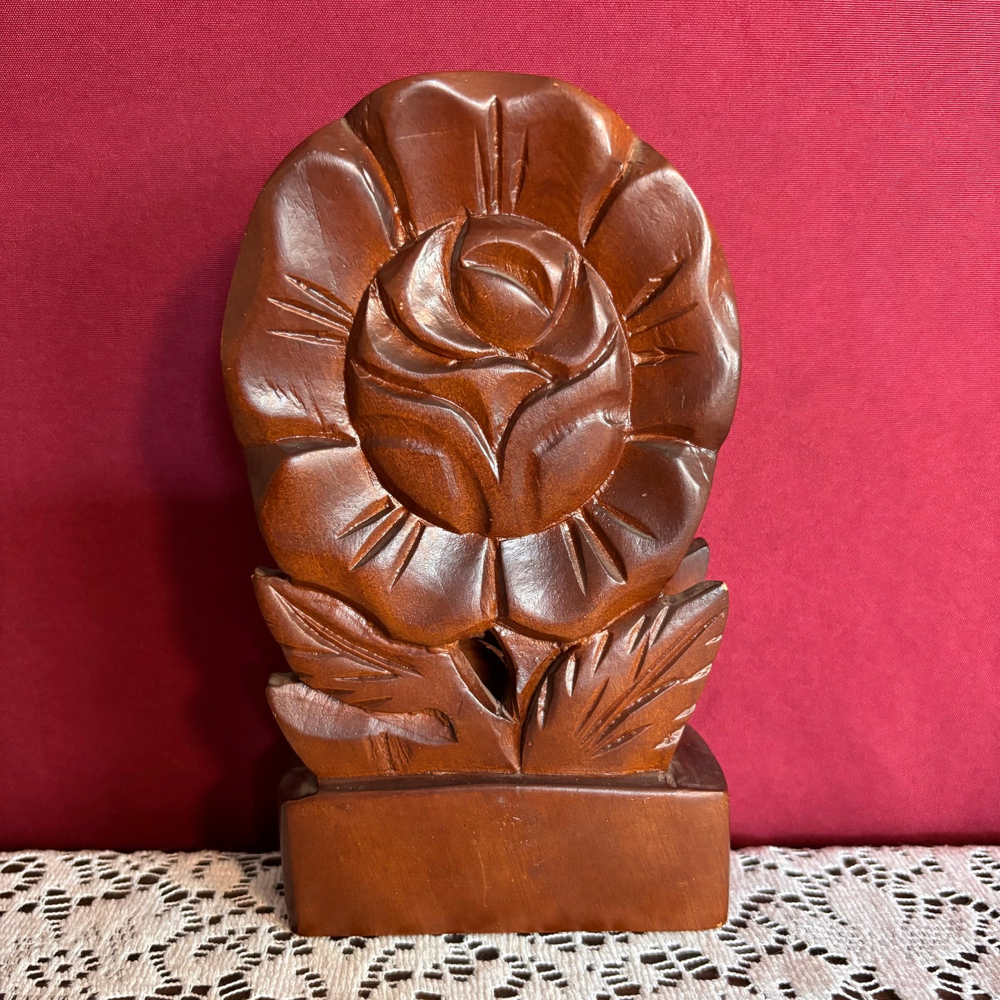 MCM Wood Napkin Holder