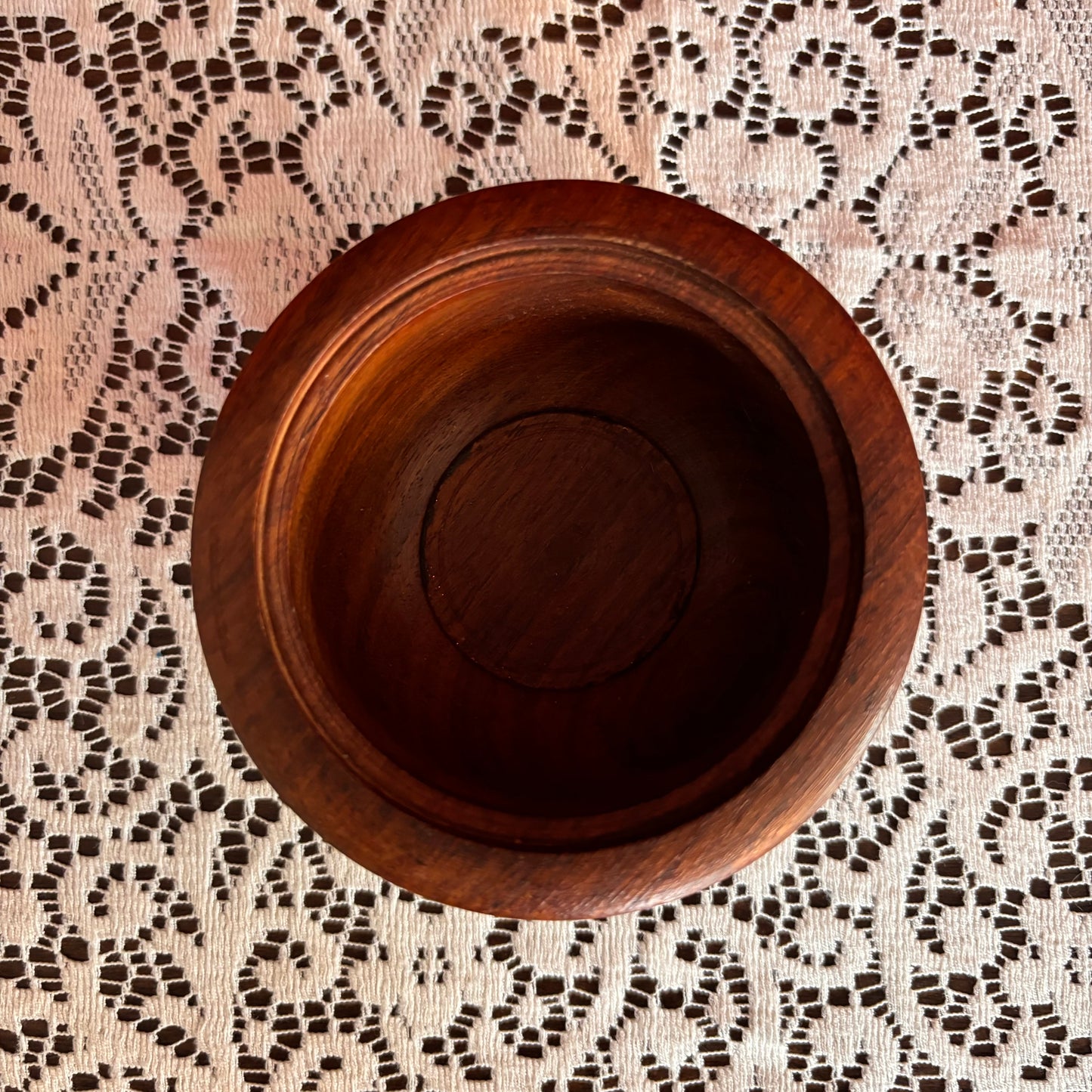 Hand Carved Wood Bowl