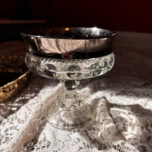 King’s Crown Thumbprint Compote