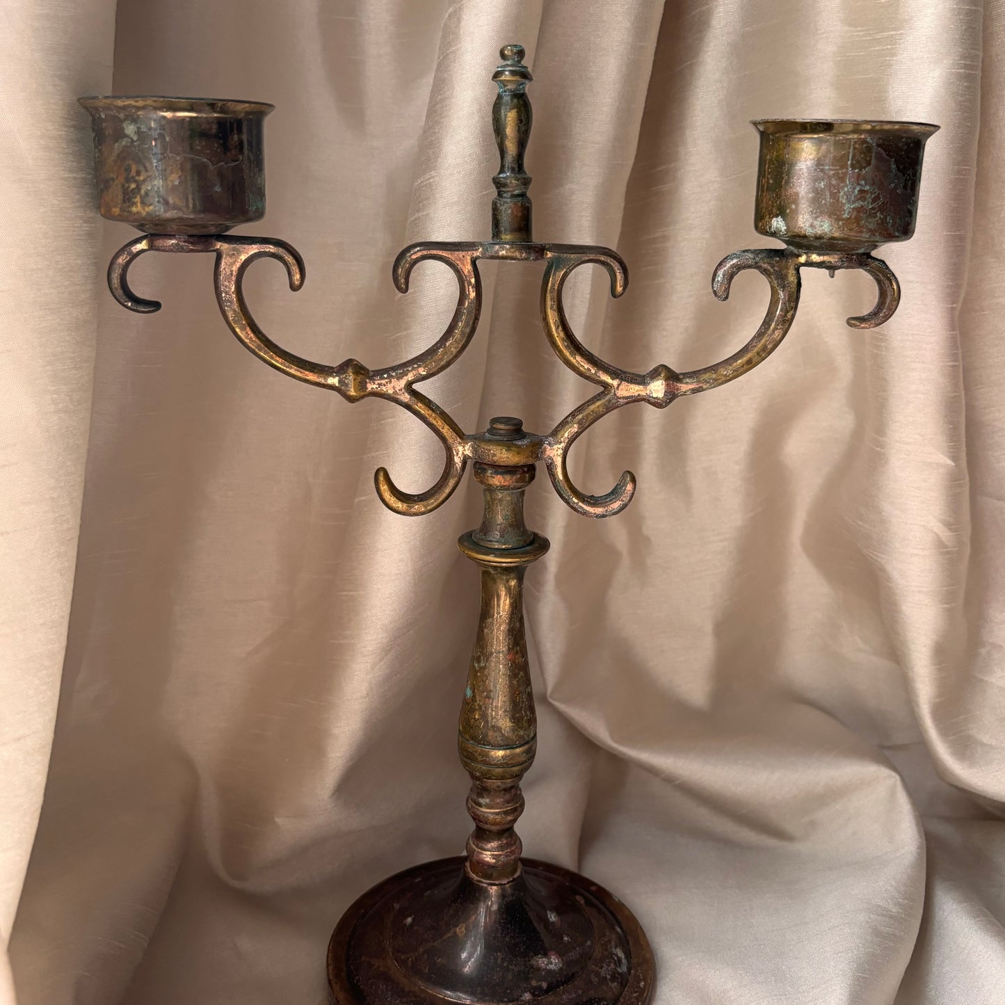 Baldwin Brass Ornate Candelabra
