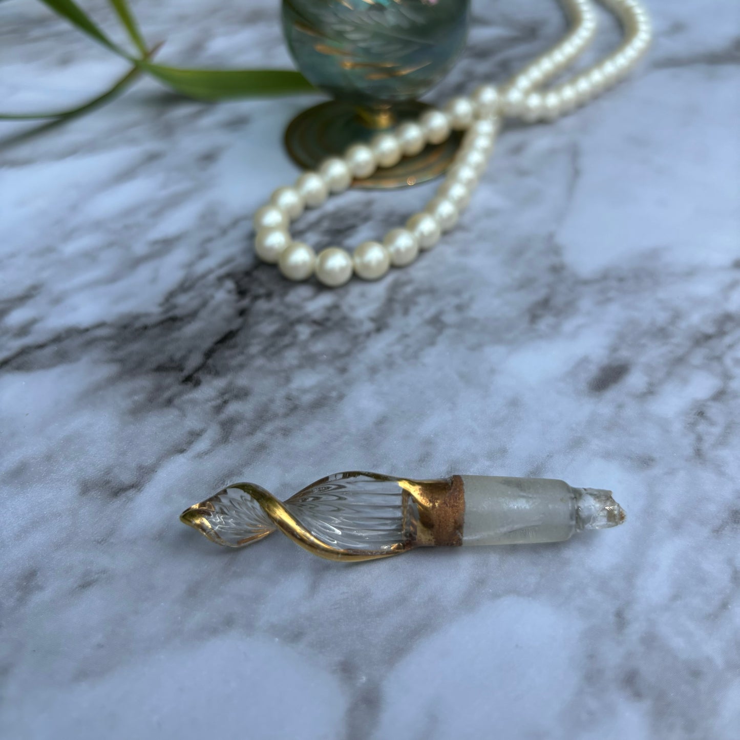 Hand Blown Glass Perfume Bottle