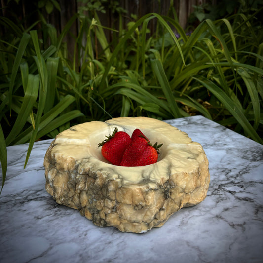 Hand Carved Stone Ashtray
