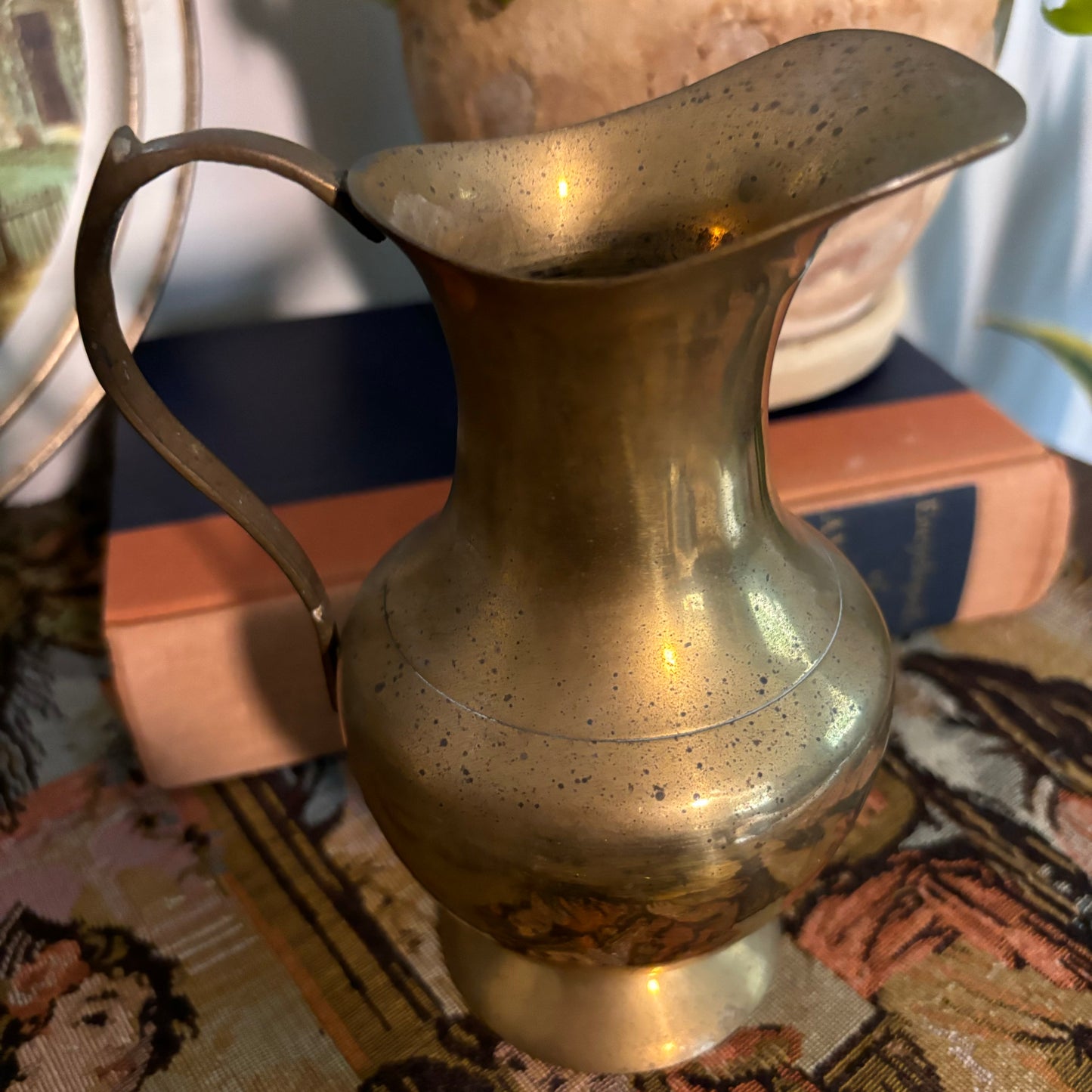Brass Pitcher with Handle