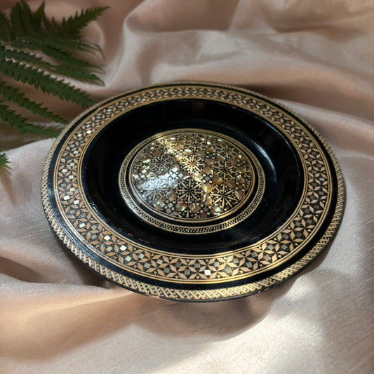 Egyptian Mother of Pearl Decorative Plate