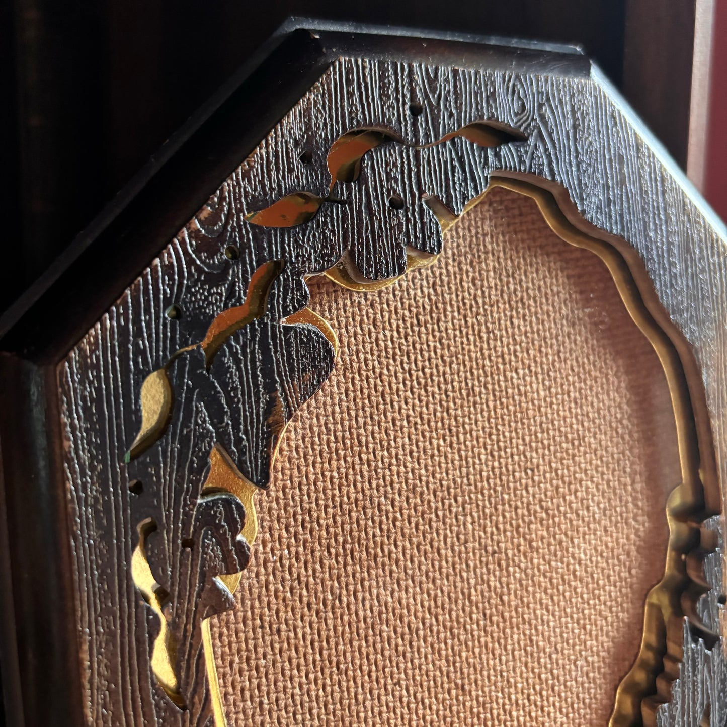 Faux Wood Ornate Frame