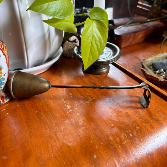 Brass Candle Snuffer
