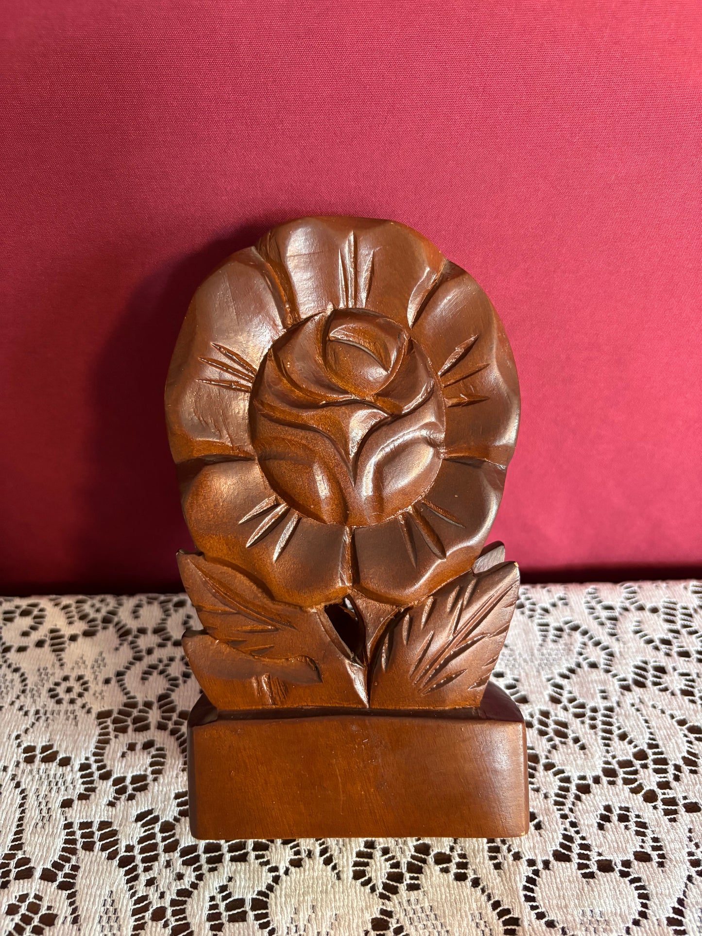 MCM Wood Napkin Holder